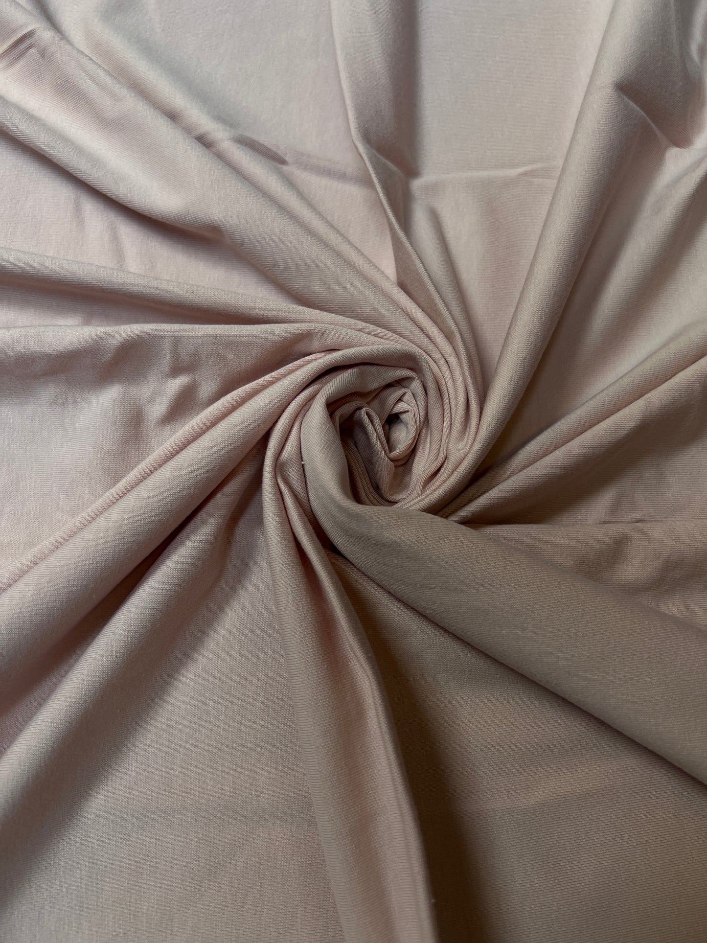 Cotton Elastane Soft Stretch Single Jersey Fabric - Nude