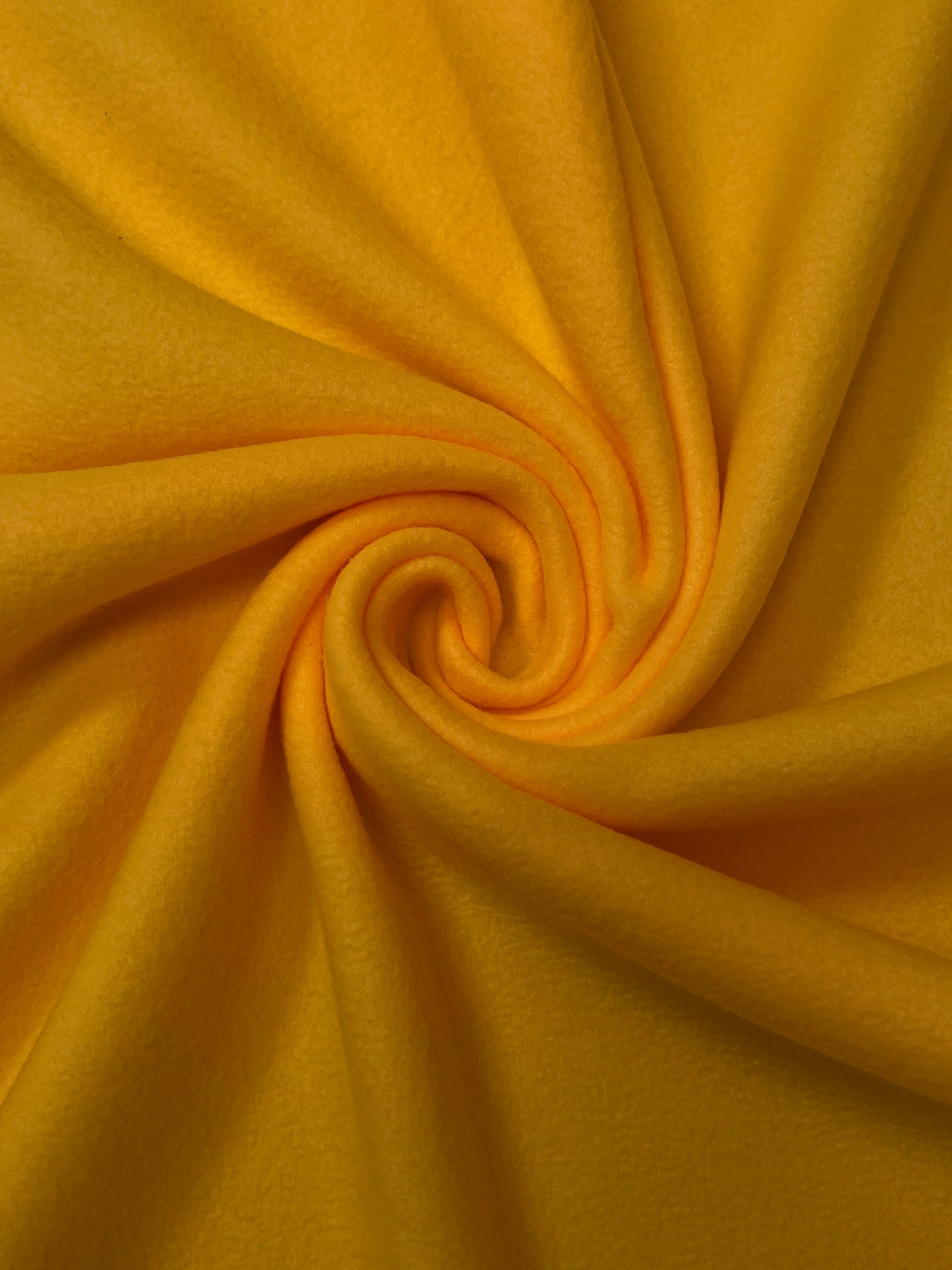 Soft Anti Pill Polar Fleece Fabric - Amber