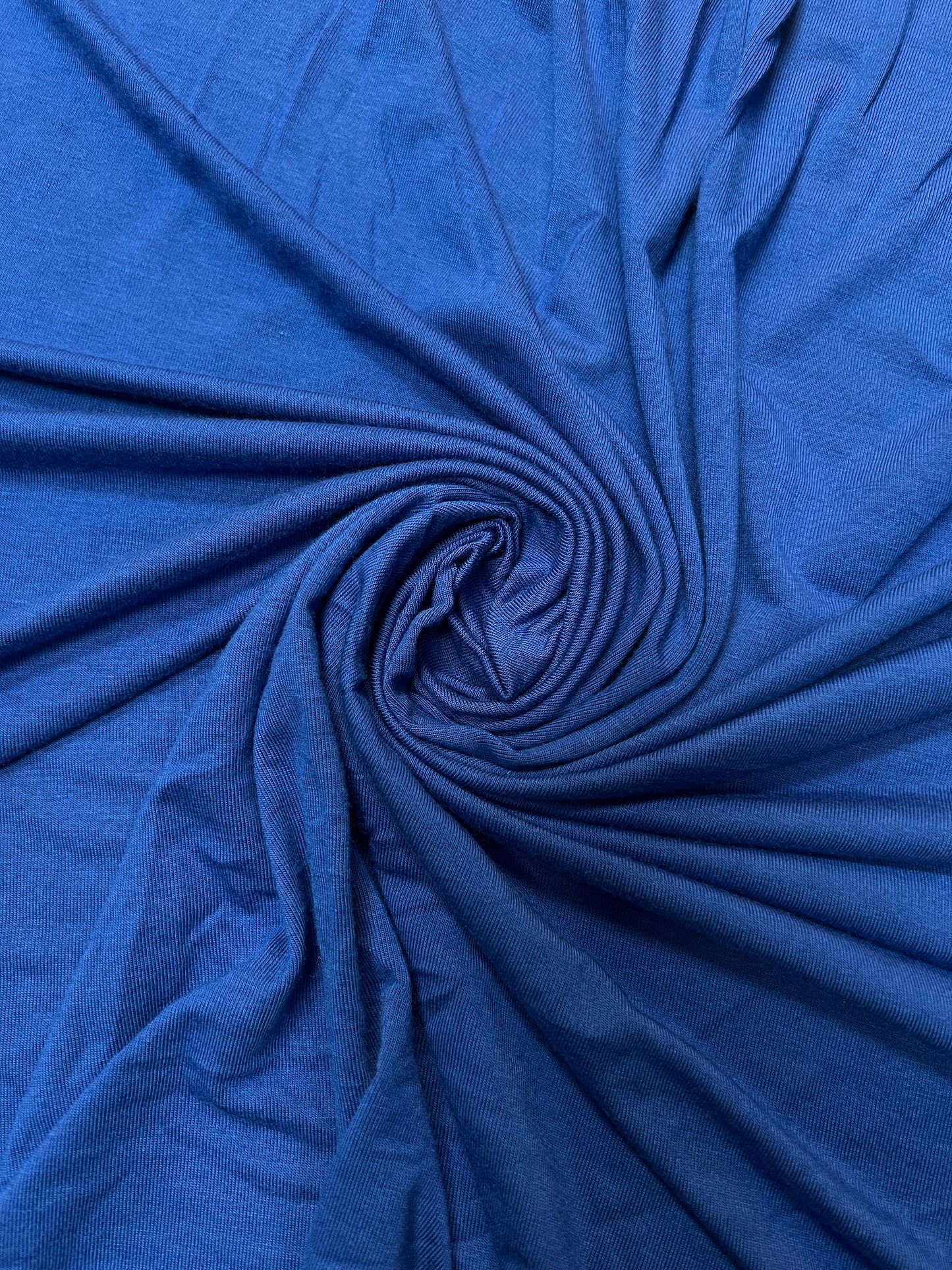 Viscose Elastane Jersey Stretch Fabric - Royal Blue