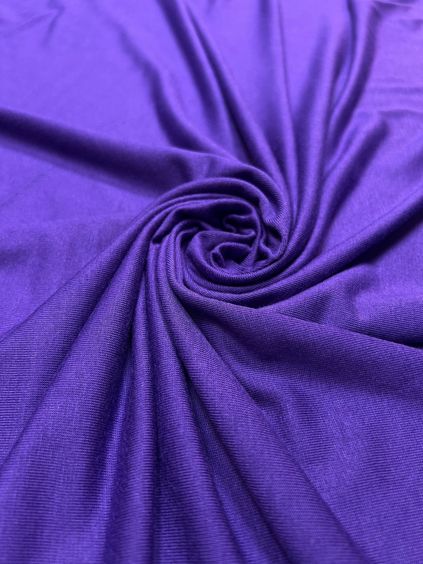Viscose Elastane Jersey Stretch Fabric - Purple