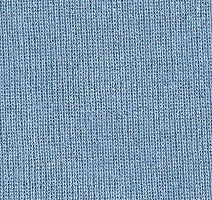 Cotton Poly Knitted Rib 1 x 1 - Baby Blue