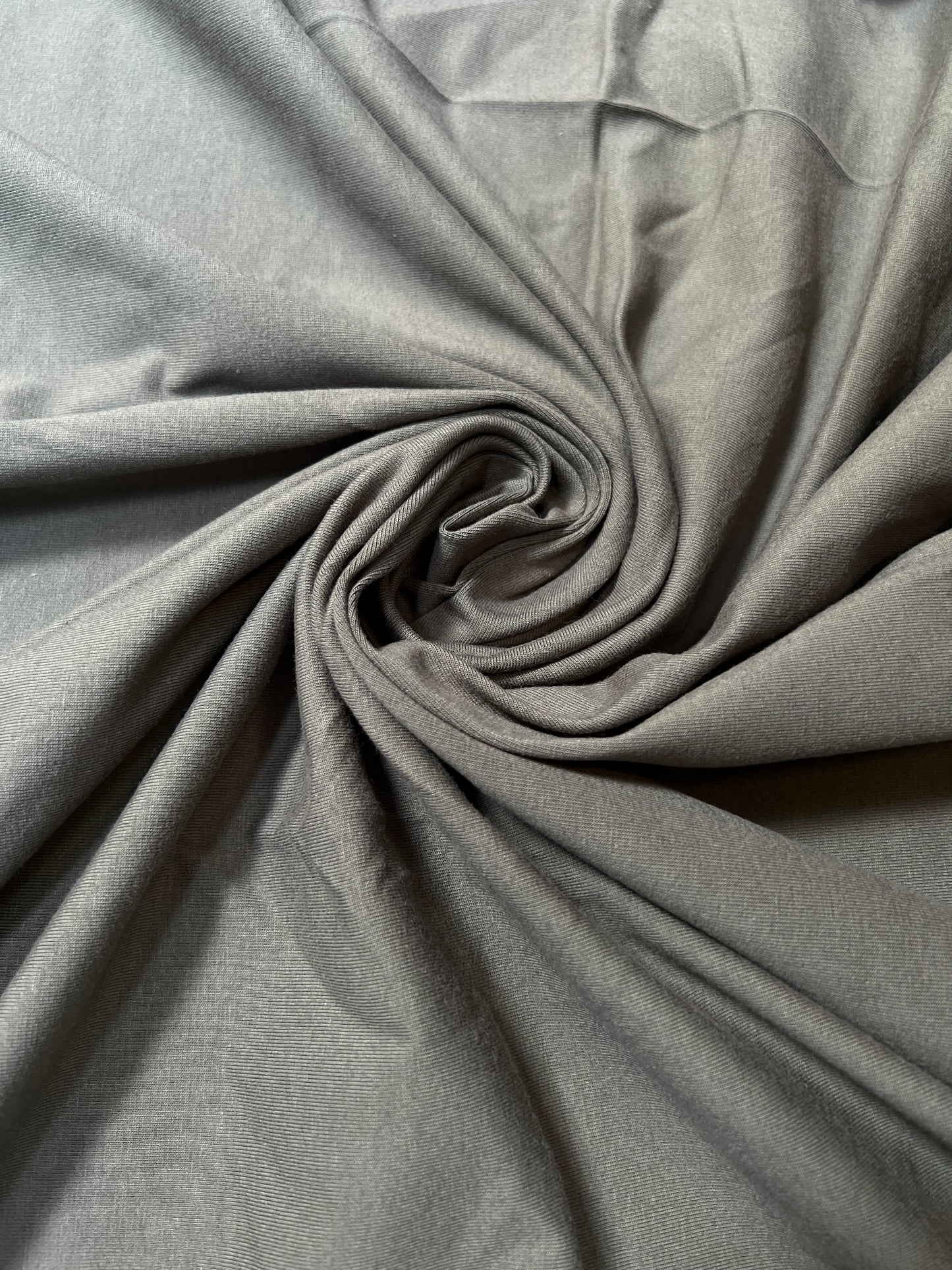 Cotton Elastane Soft Stretch Single Jersey Fabric - Dark Navy