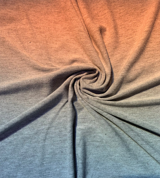 Heavy Viscose Elastane Jersey Stretch Fabric - Grey Marl