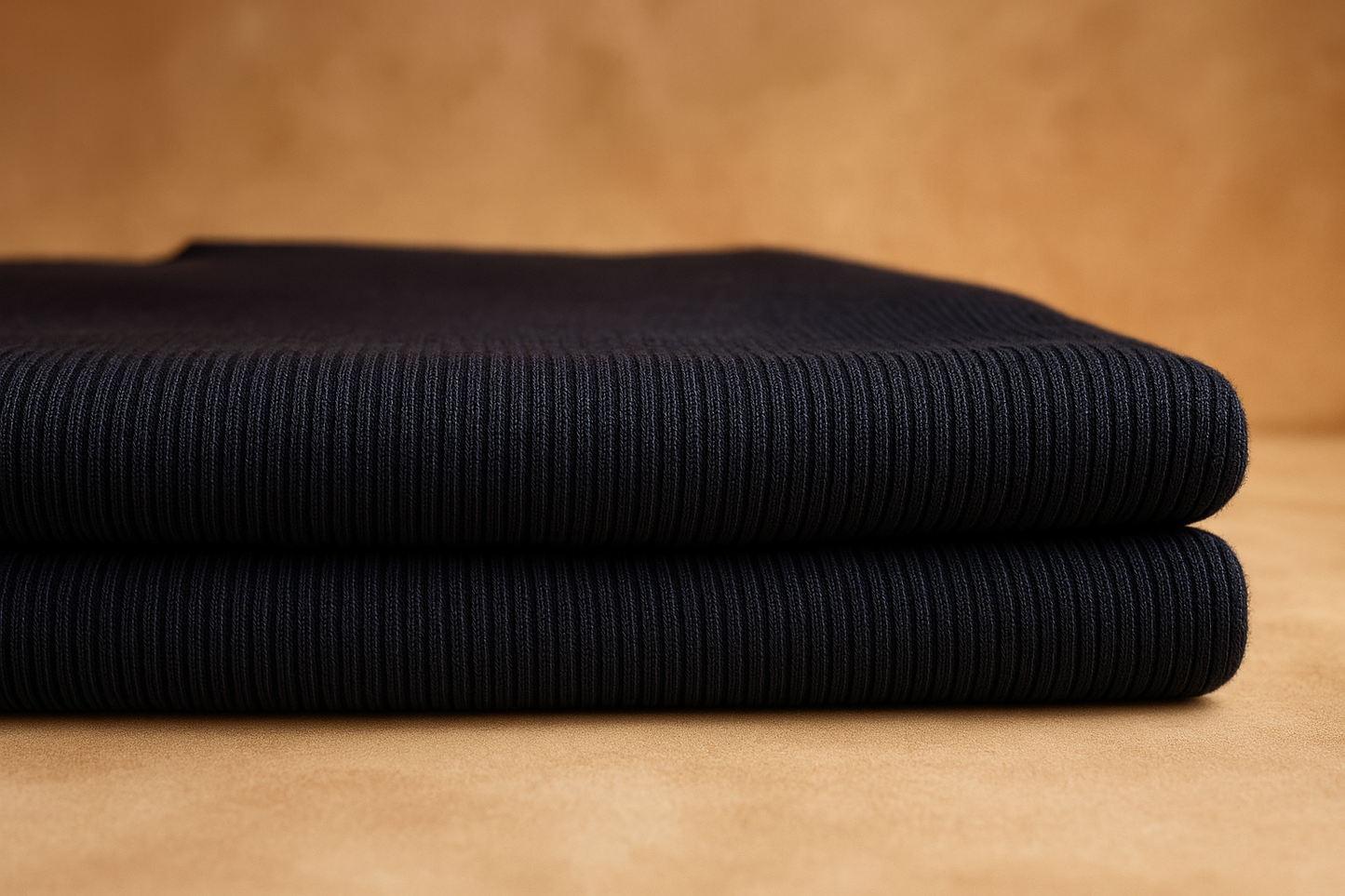 Chunky Cotton Fat Knit Ribbing 2 x 2 Fabric - 4 Colours