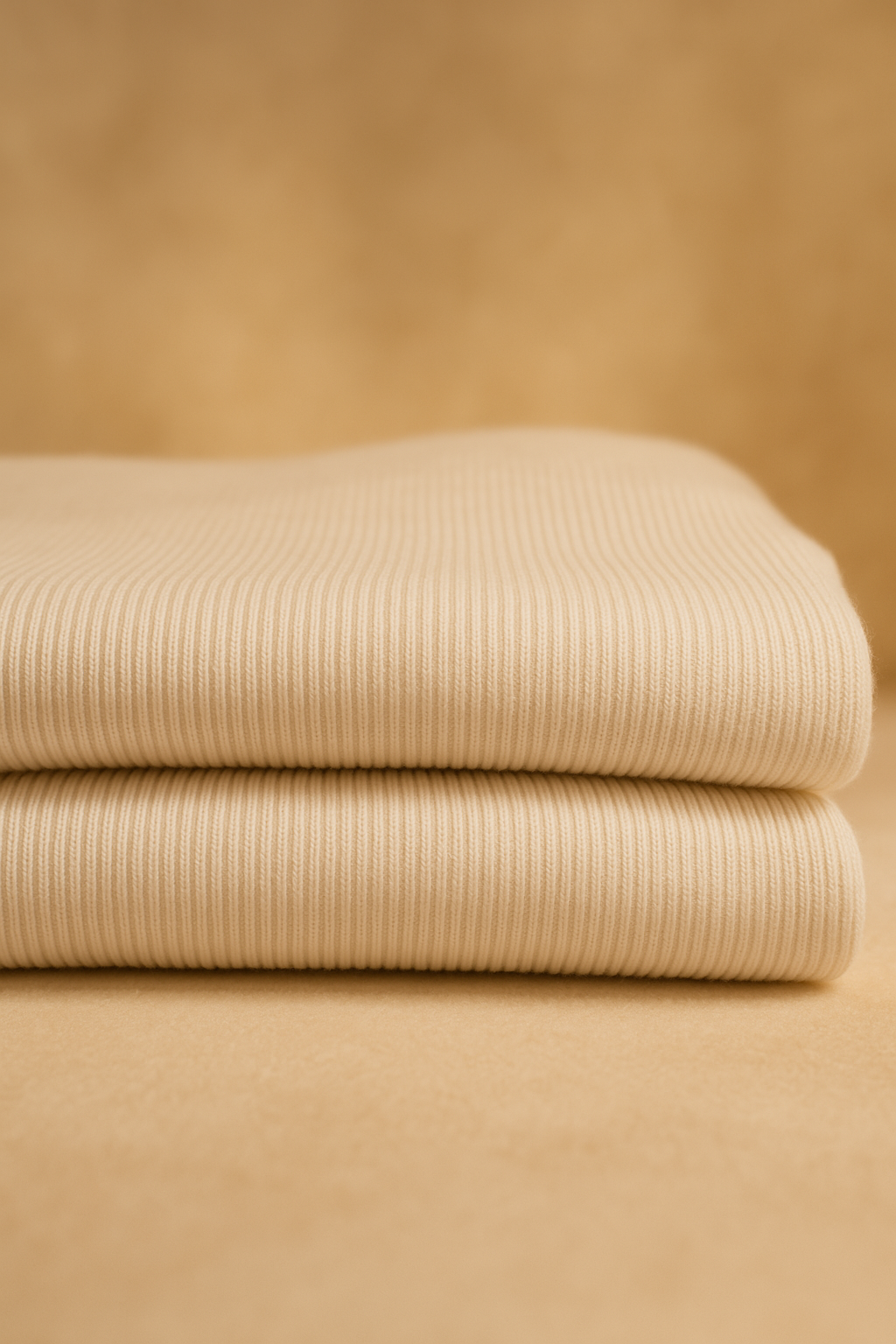 Chunky Cotton Fat Knit Ribbing 2 x 2 Fabric - 4 Colours