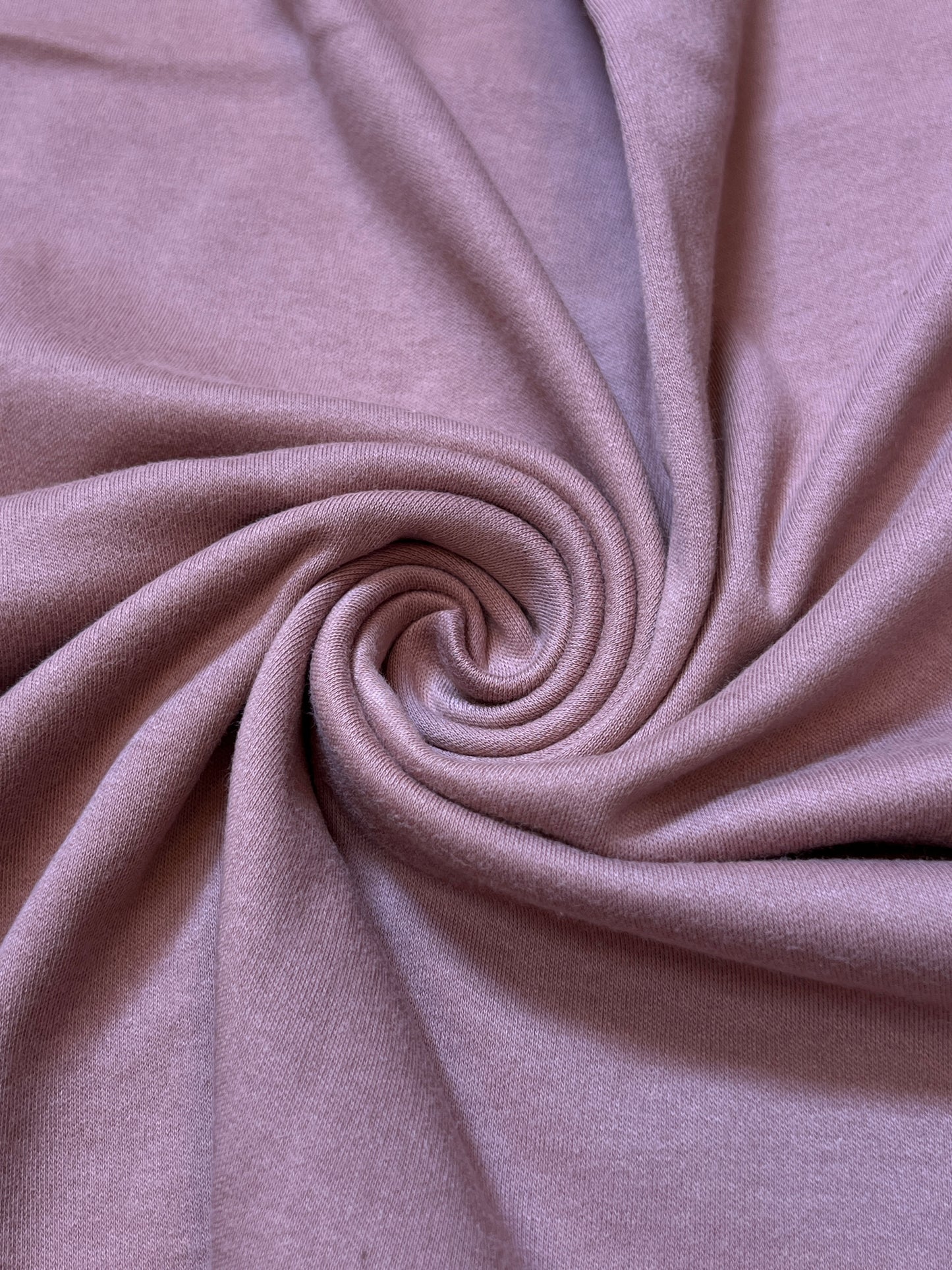 100% Cotton Knit Interlock Fabric - Cinnamon