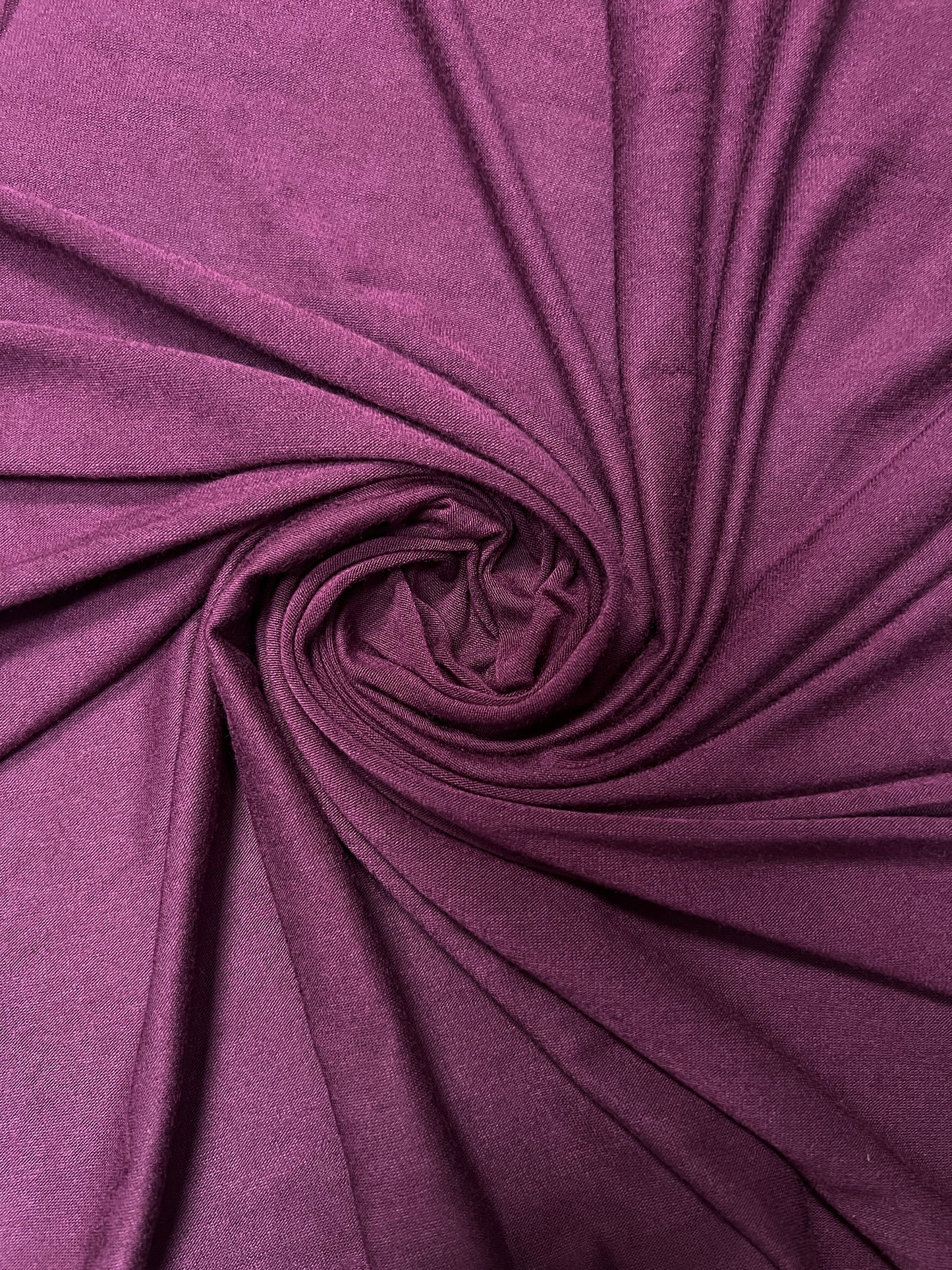 Viscose Elastane Jersey Stretch Fabric - Berry