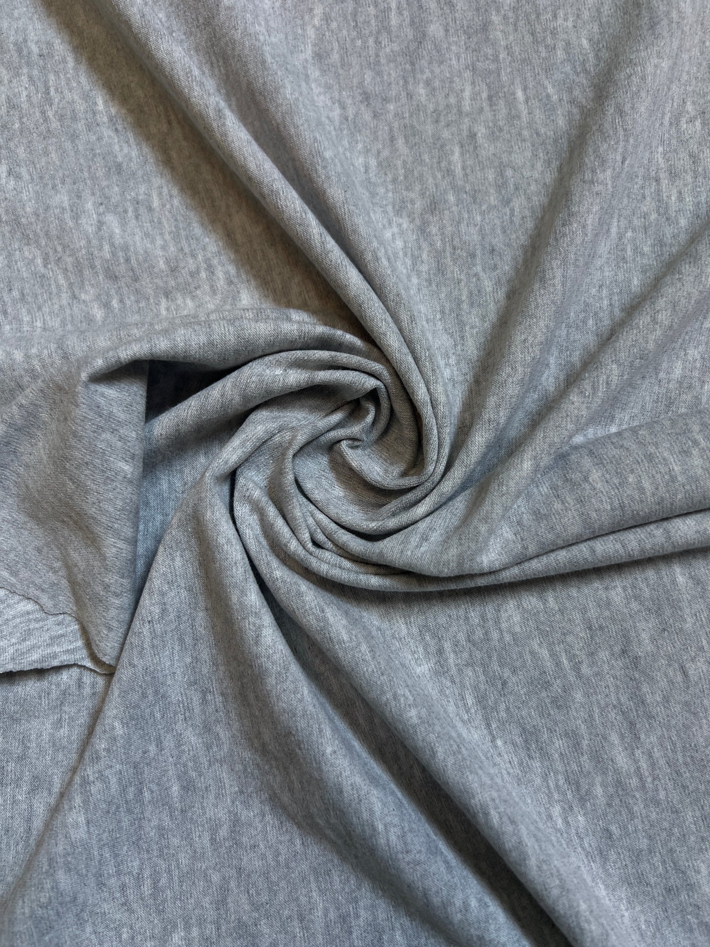 Lightweight Cotton Single Jersey Fabric - Marl