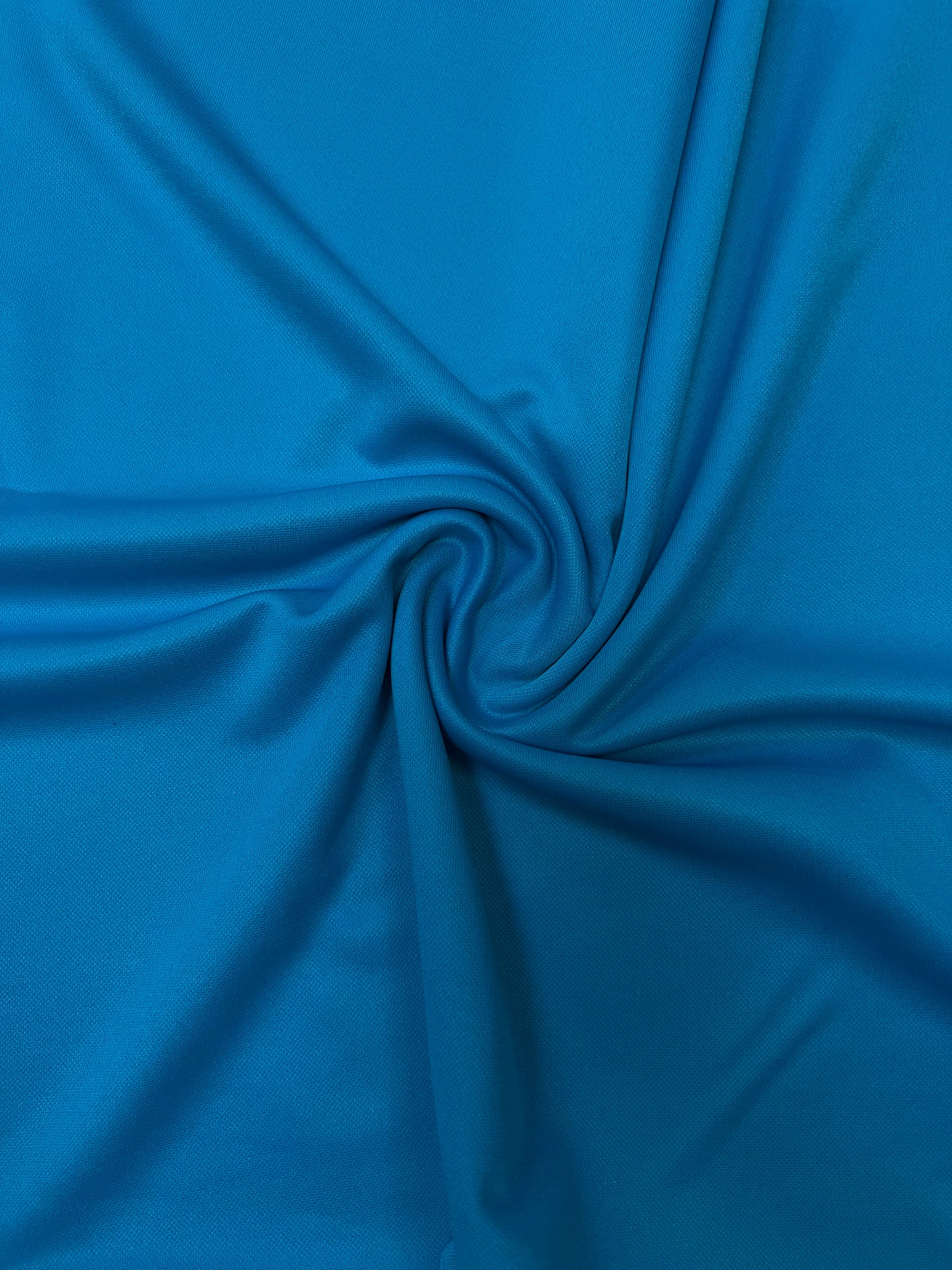 Lightweight Polyester Jersey Fabric - Dark Turq