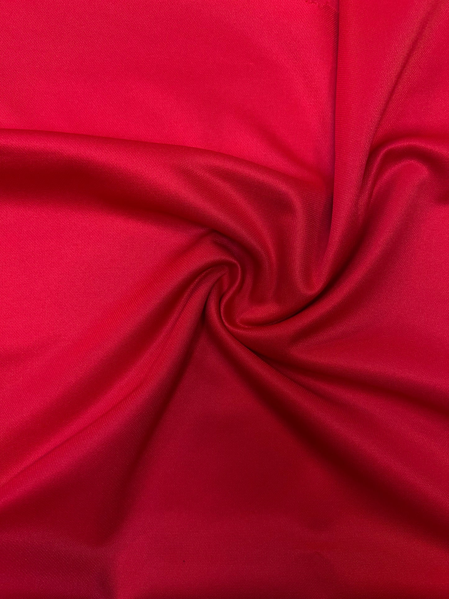 Lightweight Polyester Jersey Fabric - Red