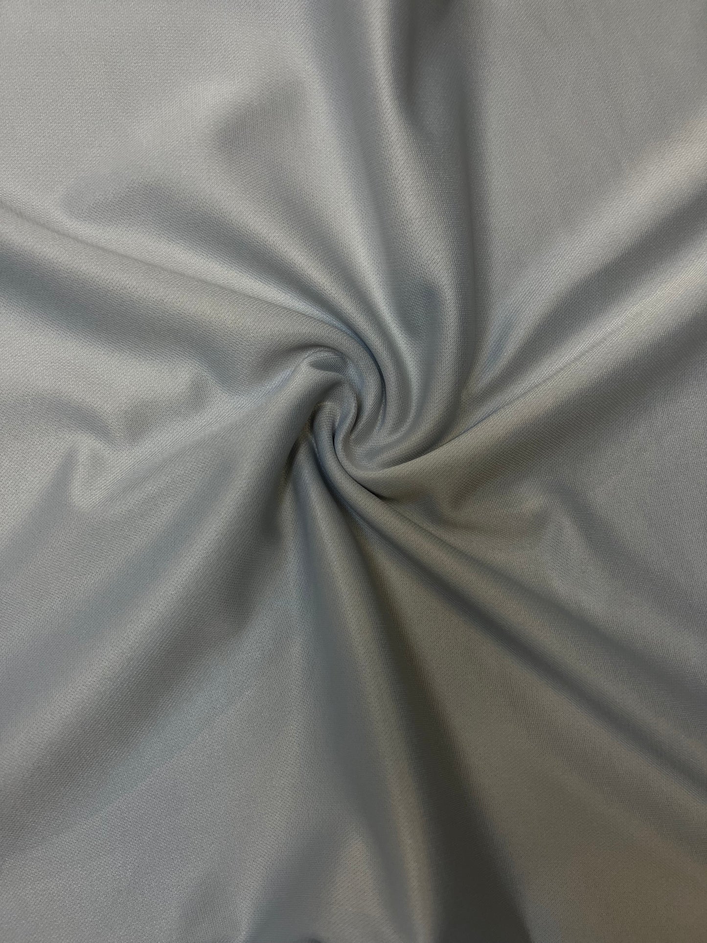 Lightweight Polyester Jersey Fabric - Silver Grey