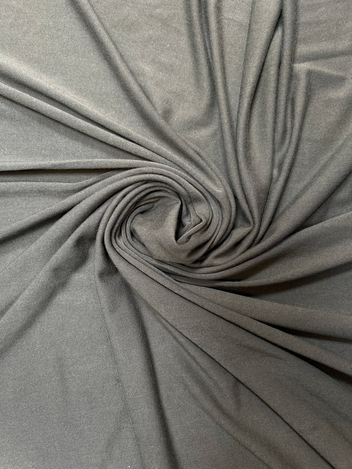 Viscose Elastane Jersey Stretch Fabric - Olive