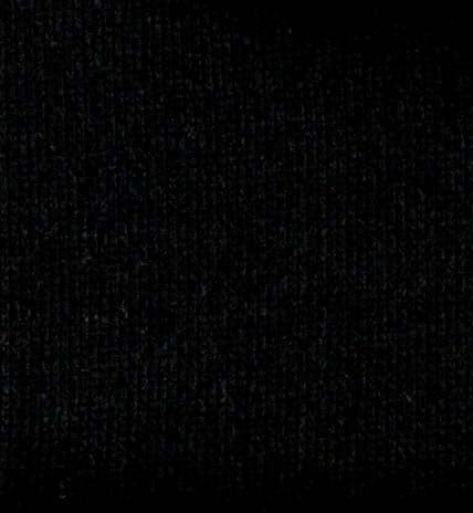 Acrylic Elastane 1 x1 Rib Fabric - Black