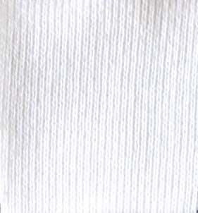 100% Cotton Loopback French Terry 330 GSM - White