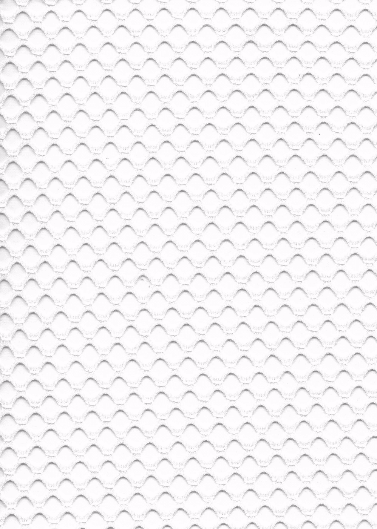 Fabric - White Bonded Fishnet - 6900