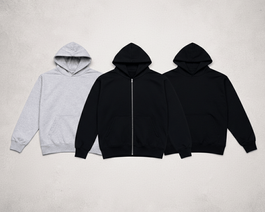 500 GSM Blank Hoodies: Premium Weight, Superior Quality | UK Supplier