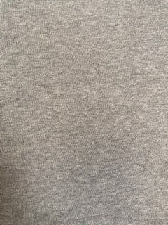 Cotton French Terry Loopback Fabric - Grey Marl
