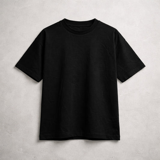 Blank Ultra Heavy T-shirt 320 GSM - Black