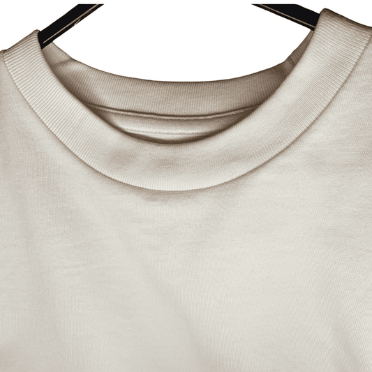 Heavy Long Sleeve T-shirt 325 GSM - Ecru