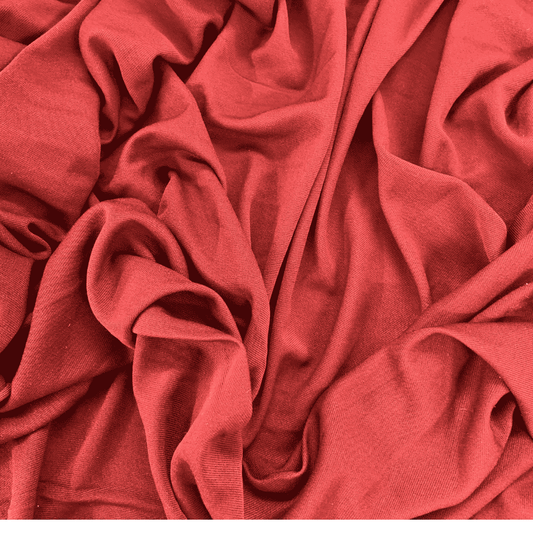 Eco-Friendly Modal Jersey Fabric - Maroon