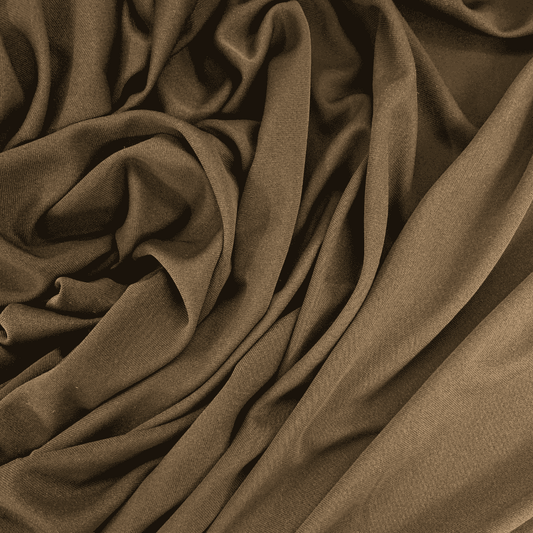 Eco-Friendly Modal Jersey Fabric - Chocolate Brown