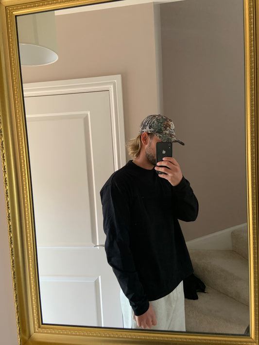 Heavy Long Sleeve T-shirt 325 GSM - Black