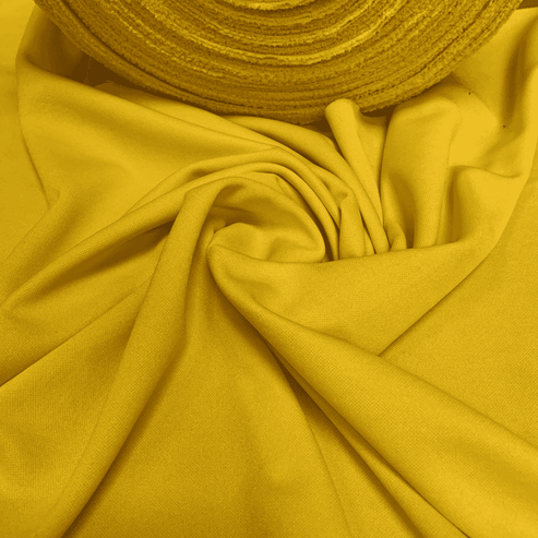 Lightweight Polyester Jersey Fabric - Yellow – Vend Fabrics Ltd