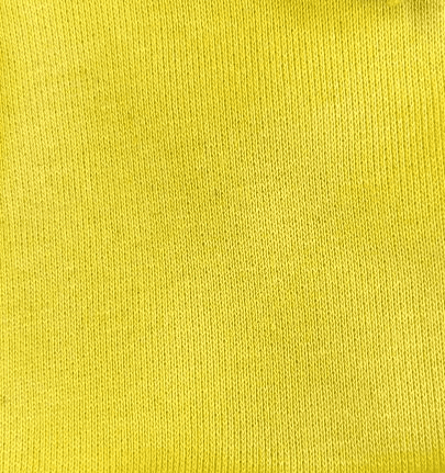 Cotton Poly Acrylic Sweatshirt Fabric - Maize