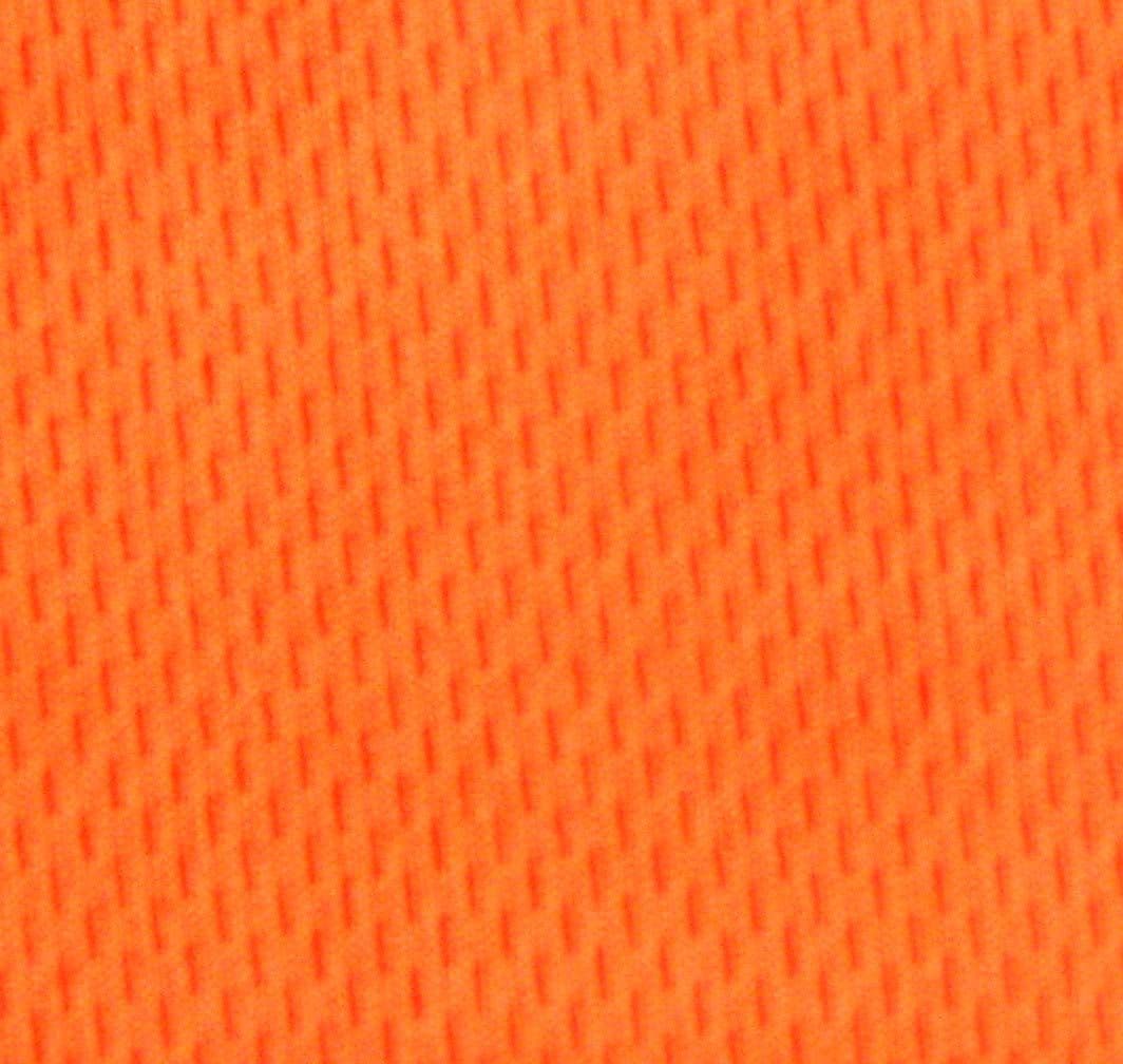 Mock Eyelet Sportswear Fabric - Orange