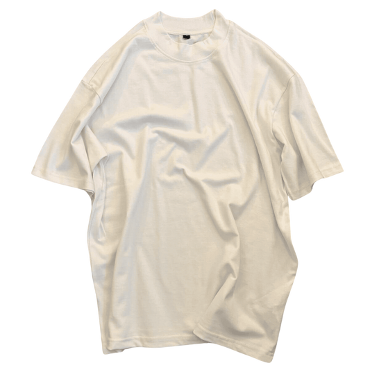 Heavy Oversized Blank T-Shirt 265 GSM - Ecru