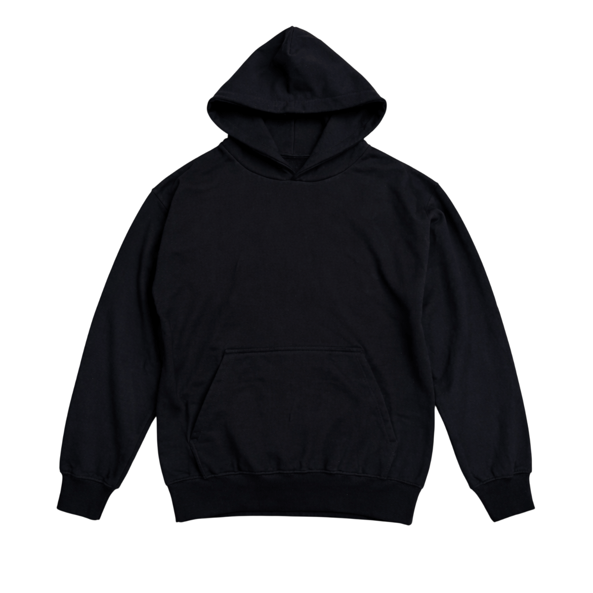 black hoodie